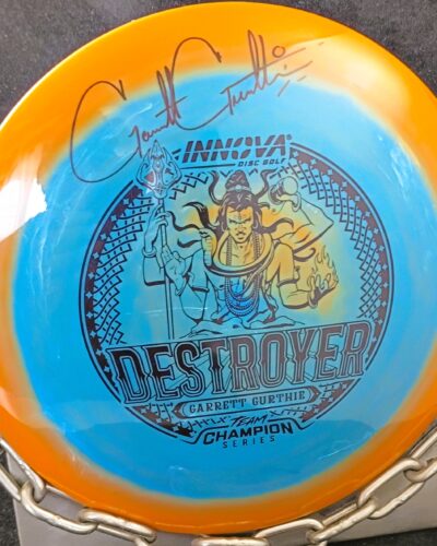 Innova Garrett Gurthie Autographed Team Champion Series Halo Star DESTROYER Disc Golf Driver