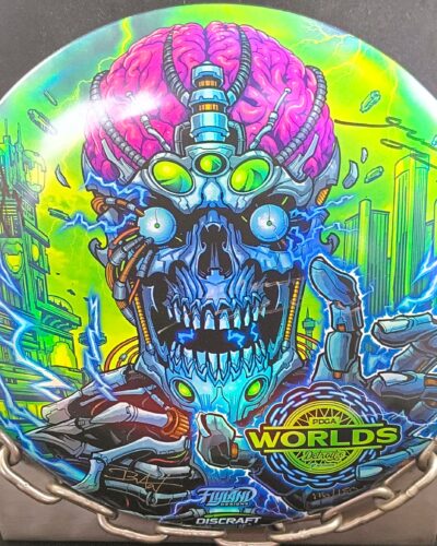 Discraft 2026 Detroit Worlds Full Foil ESP BUZZZ Mid Range Golf Disc