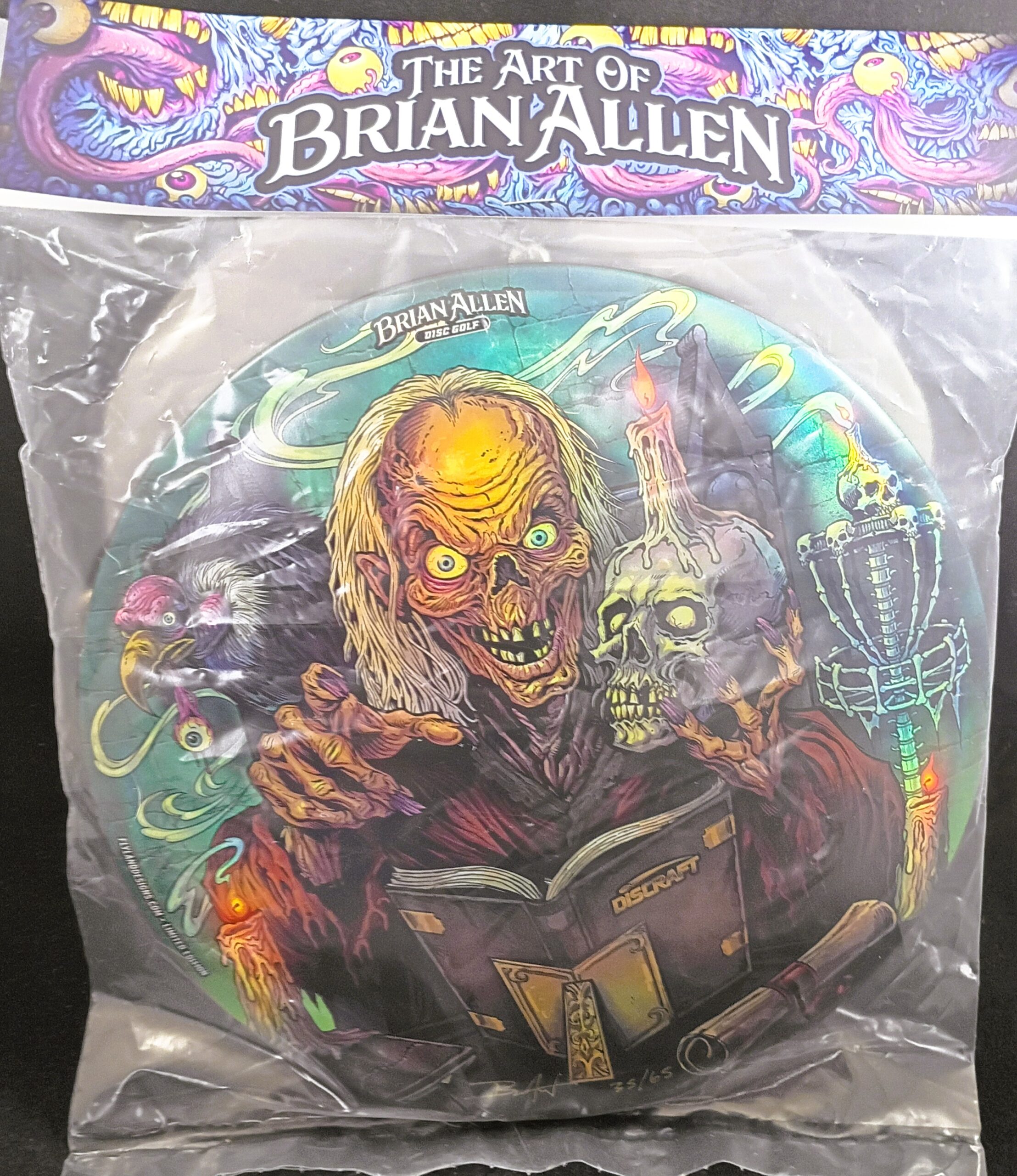 Discraft Tales From the Crypt Full Foil ESP BUZZZ Mid Range Golf Disc Discraft Tales From the Crypt Full Foil ESP BUZZZ Mid Range Golf Disc