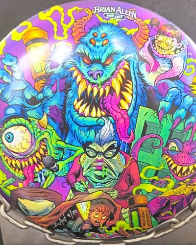 Discraft Monsters Inc Full Foil ESP BUZZZ Mid Range Golf Disc
