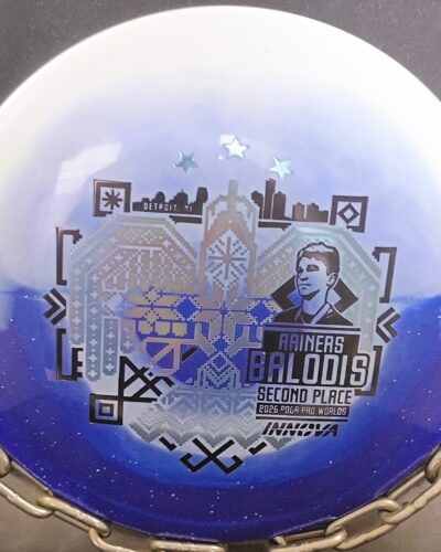 Innova 2026 Worlds 2nd Place Rainers Balodis Duo TEEBIRD