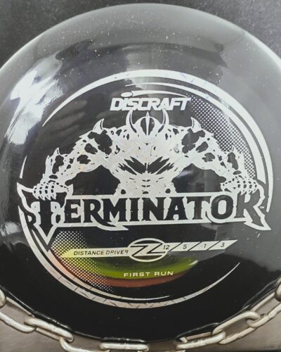 Discraft 1st Run Z TERMINATOR Disc Golf Driver