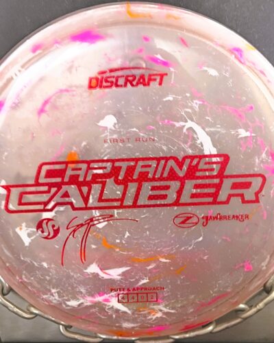 Discraft 1st Run Jawbreaker Z CAPTAINS CALIBER Disc Golf Putter