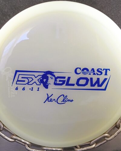 Ken Climo 5 Time United States Disc Golf Champion Glow COAST Disc Golf Midrange Driver