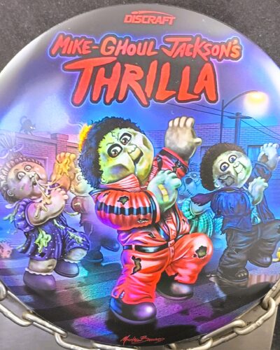 Discraft 2026 Mike-Ghoul Jackson's Thrilla Full Foil ESP BUZZZ Mid Range Golf Disc